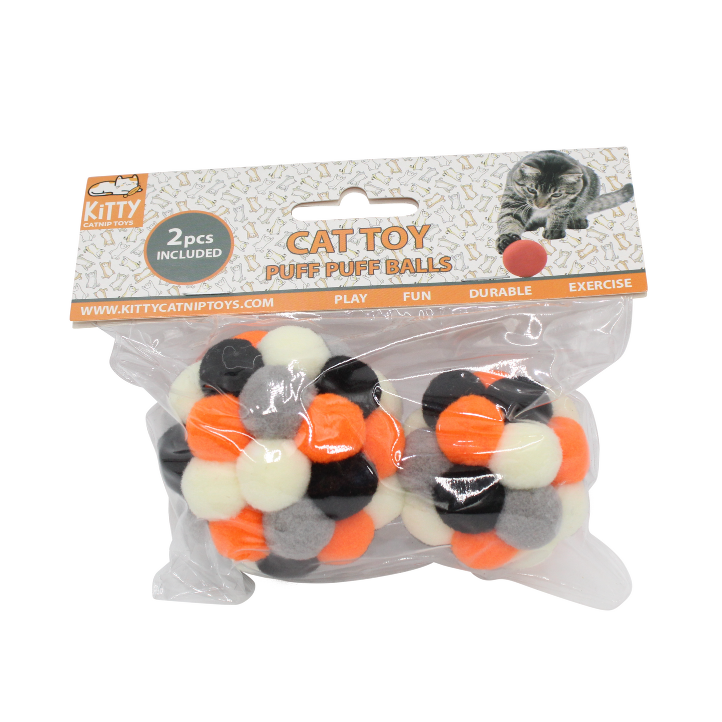Kitty Catnip Puff Puff Balls