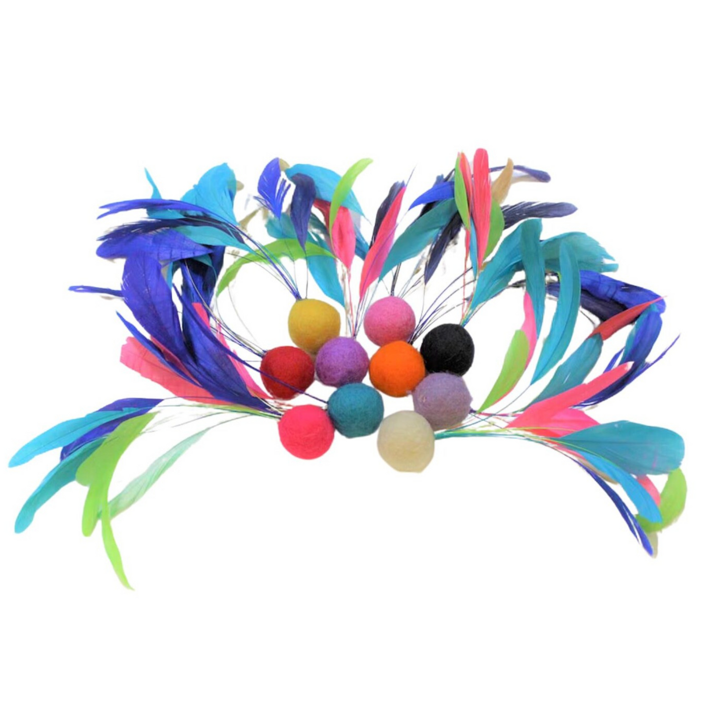 FELINE GOOD - with Feathers, Felt and Catnip