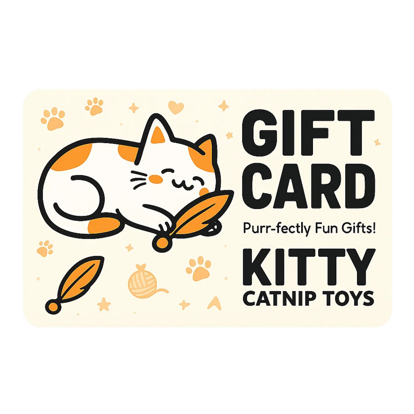Kitty Catnip Toys Gift Card