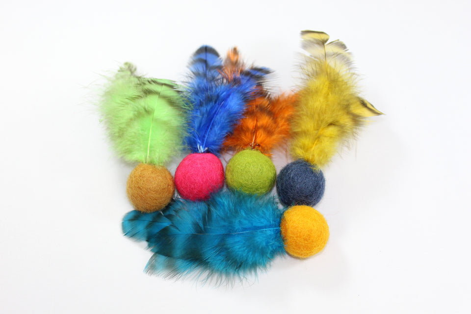 THE CATSBY - Fun, Feathered, Felt and Catnip