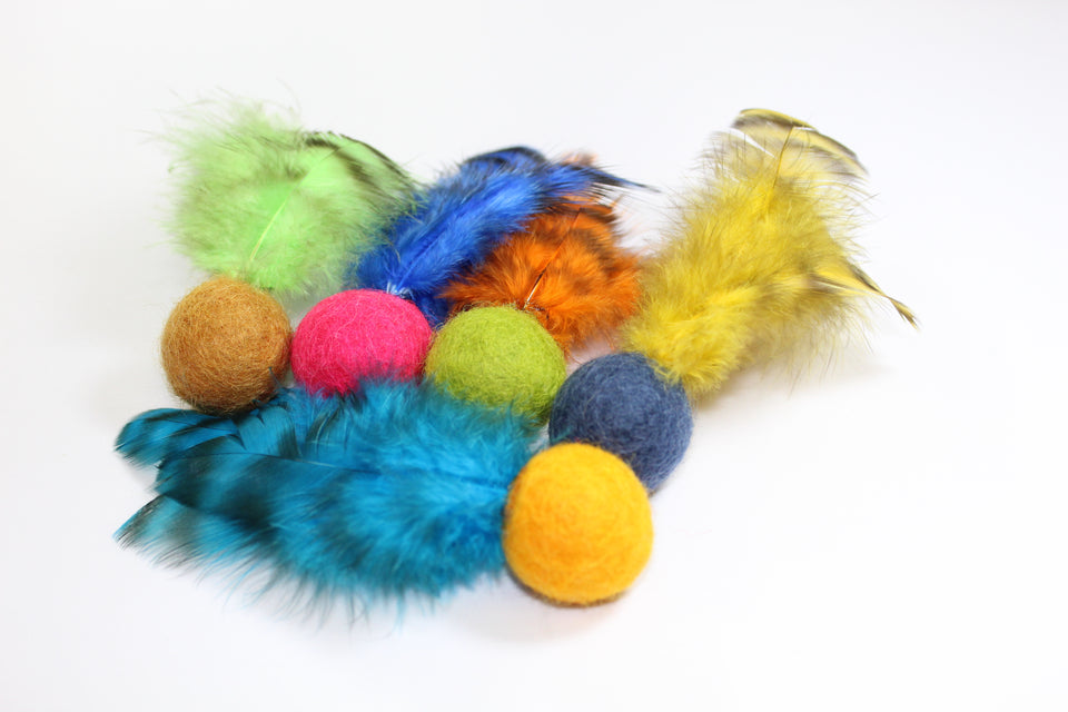 THE CATSBY - Fun, Feathered, Felt and Catnip
